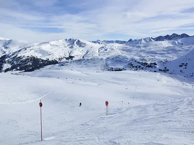 Blick auf die Pisten in Grandvalira © Grandvalira