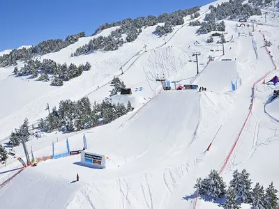 Snowpark in El Tarter © Grandvalira