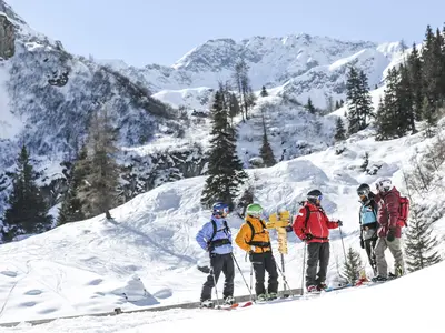 Freerider auf der Skisafari © Ferienregion Lenzerheide / Fredheim Fotos