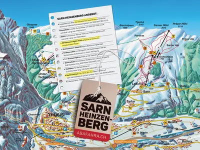 Pistenplan Sarn-Heinzenberg