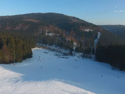Pistenplan Bergwiese Schwarzenbach am Wald