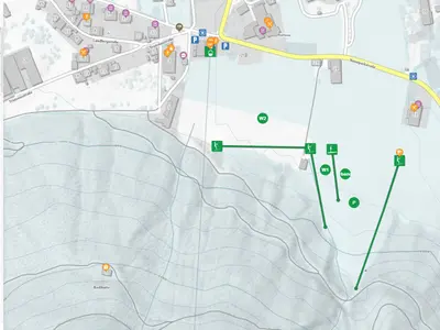 Pistenplan Planberg- und Wiesenlifte