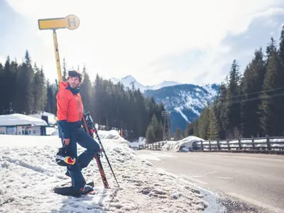 Haltestelle im Skigebiet Berwang © Tiroler Zugspitz Arena/C. Jorda