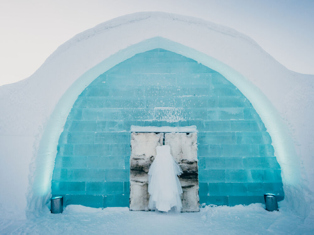 Ein kleines Eishotel von ICEHOTEL