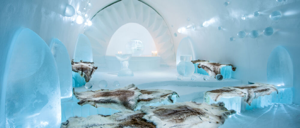 Die wunderschöne Ice Church von ICEHOTEL