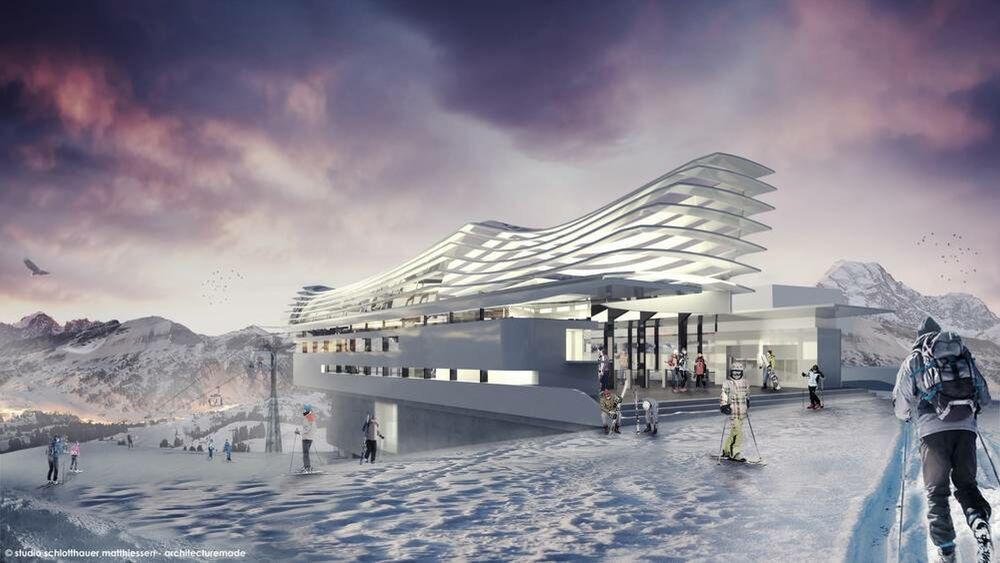Das Rendering der neuen Olang II Stationen