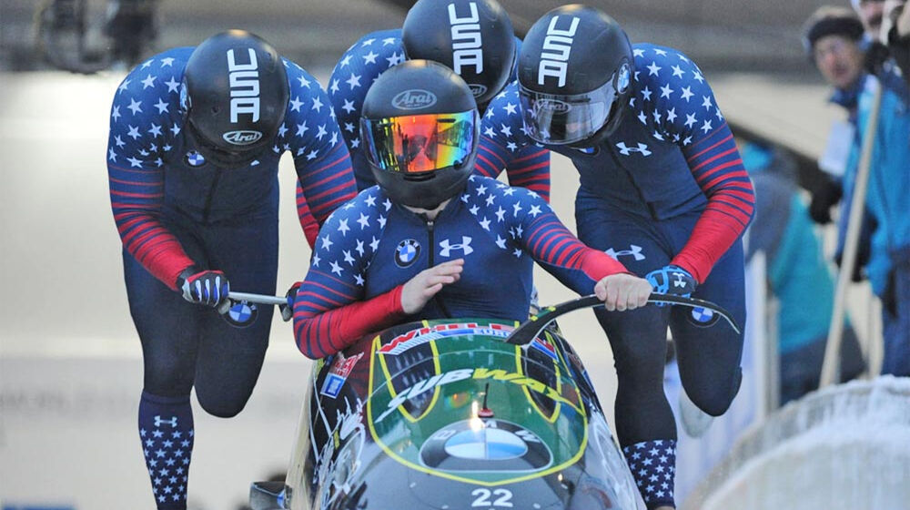 Bob Weltcup in der Veltins EisArena Winterberg