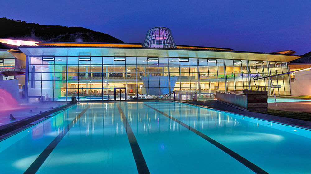 Außenansicht des Tauern Spa Kaprun