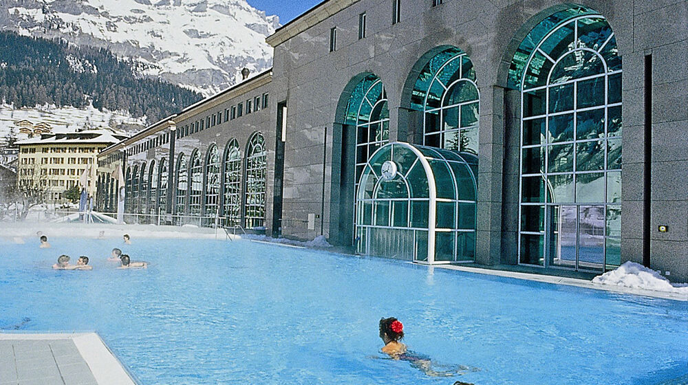 Die Alpentherme im Winter