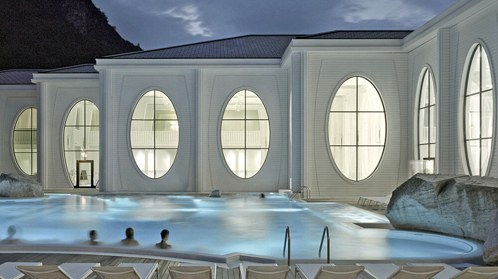 Außenansicht der Therme