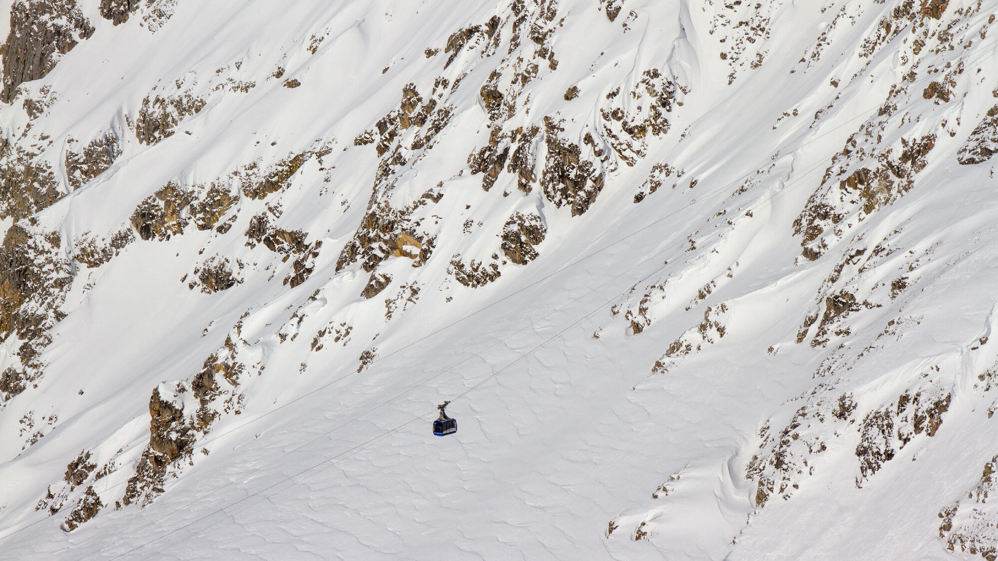 In St. Anton am Arlberg ist Schneemangel meist kein Thema
