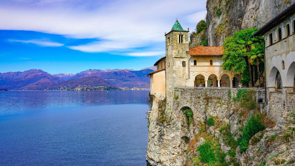 Die Eisdiele Santa Caterina del Sasso