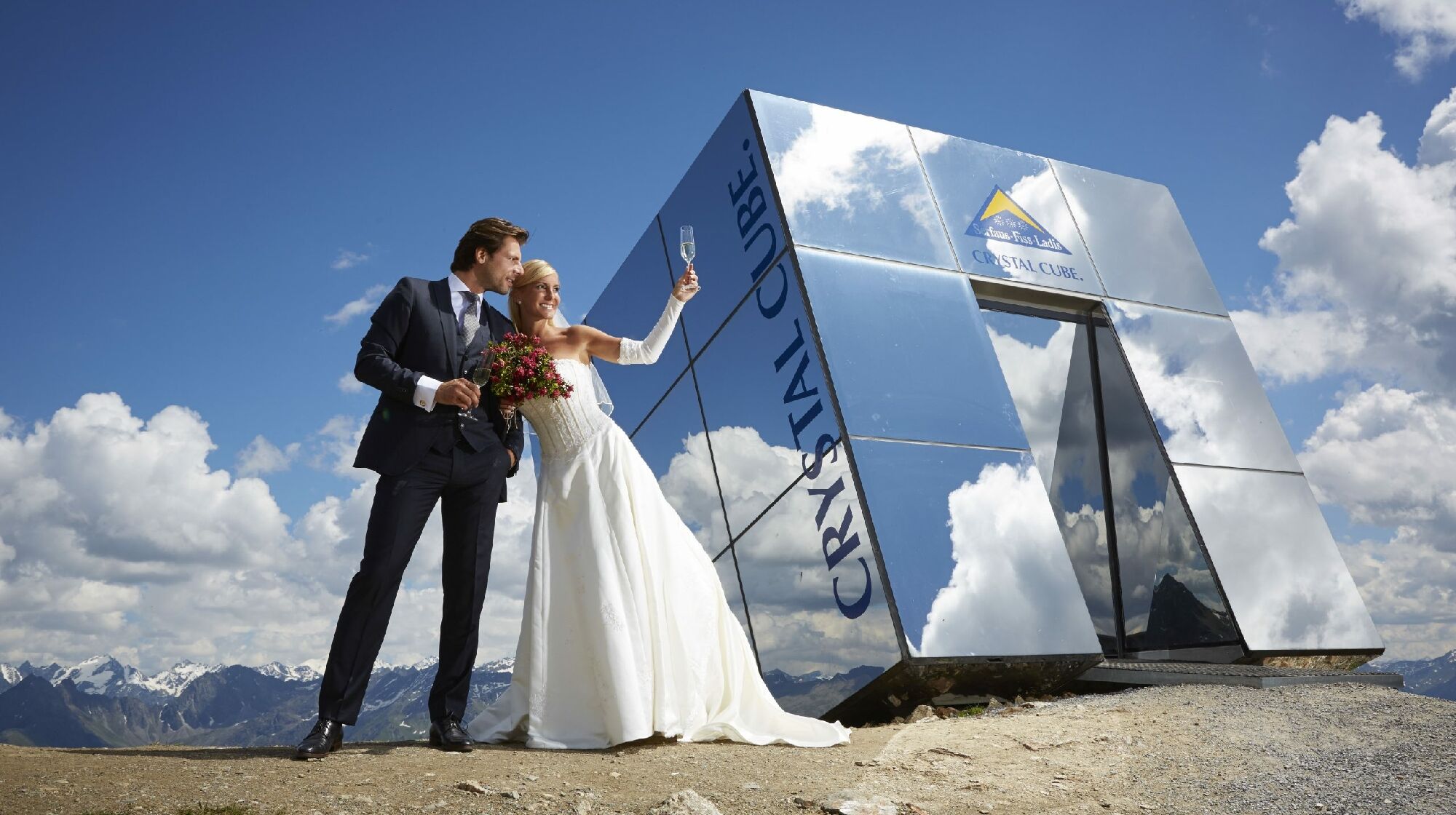 Hochzeit im Crystal Cube in Serfaus-Fiss-Ladis