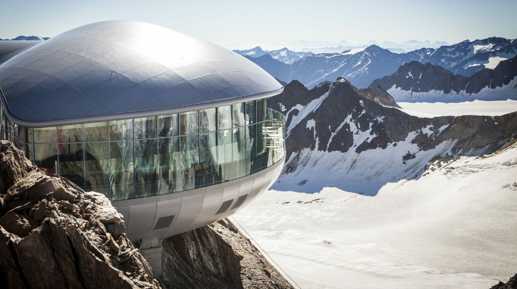 Café 3.340 am Pitztaler Gletscher