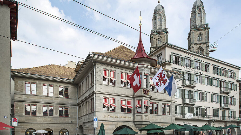 Das Zunfthaus Grossmünster in Zürich