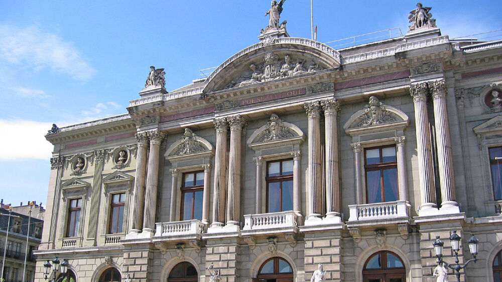Das Grand Theatre in Genf
