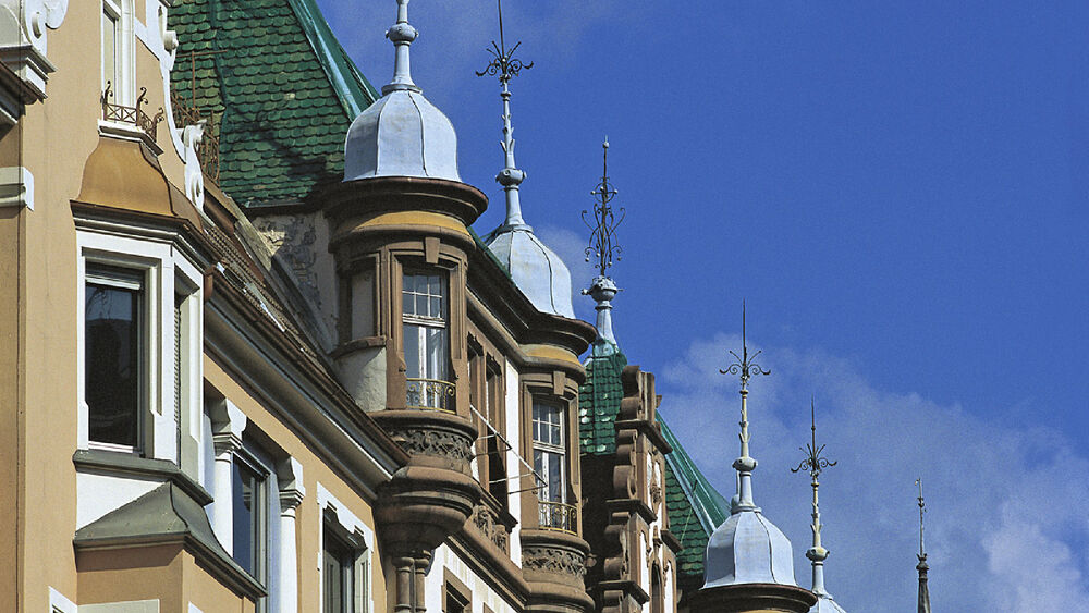 Die Altstadt in Bozen 