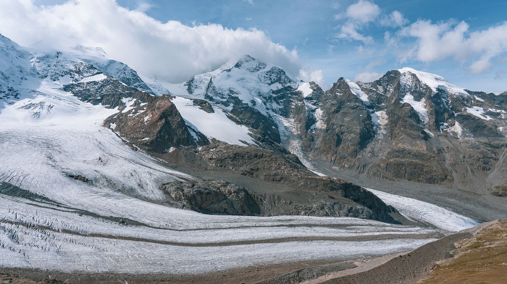 Aus Firn entsteht Gletschereis