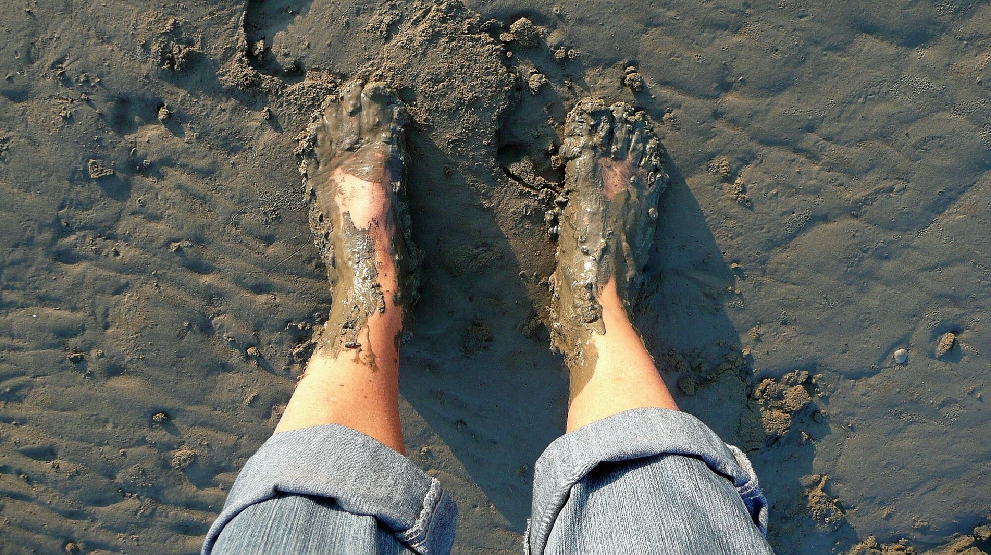 Schlamm hat heilende Wirkung