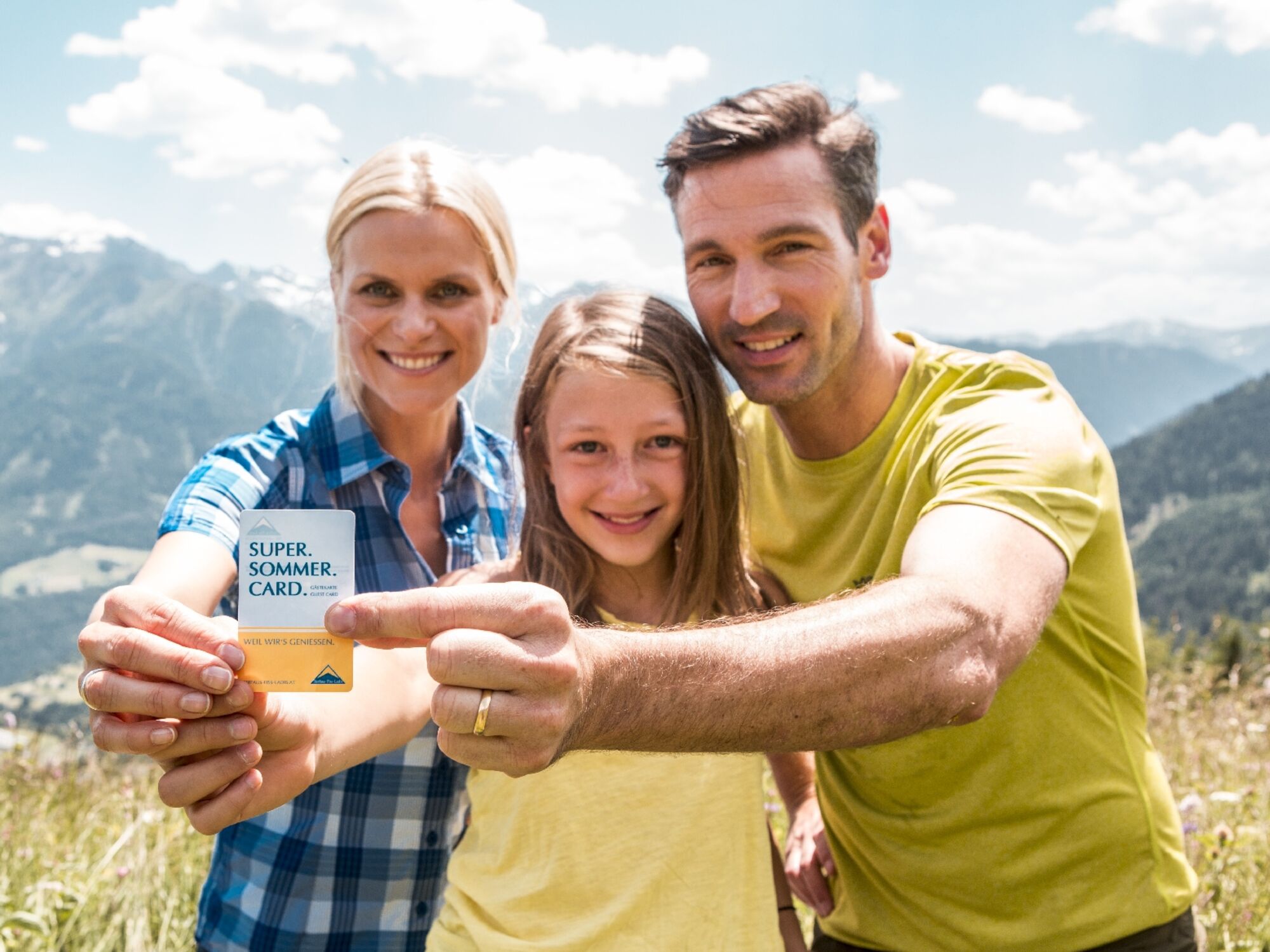 Familie mit der Super.Sommer.Card in Serfaus-Fiss-Ladis