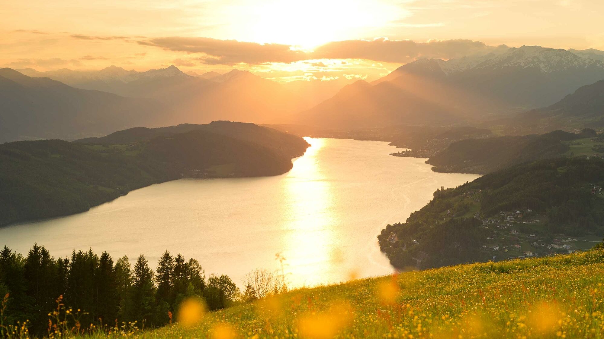 Frühling am Millstätter See