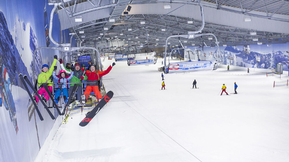 Sessellift im Alpenpark Neuss