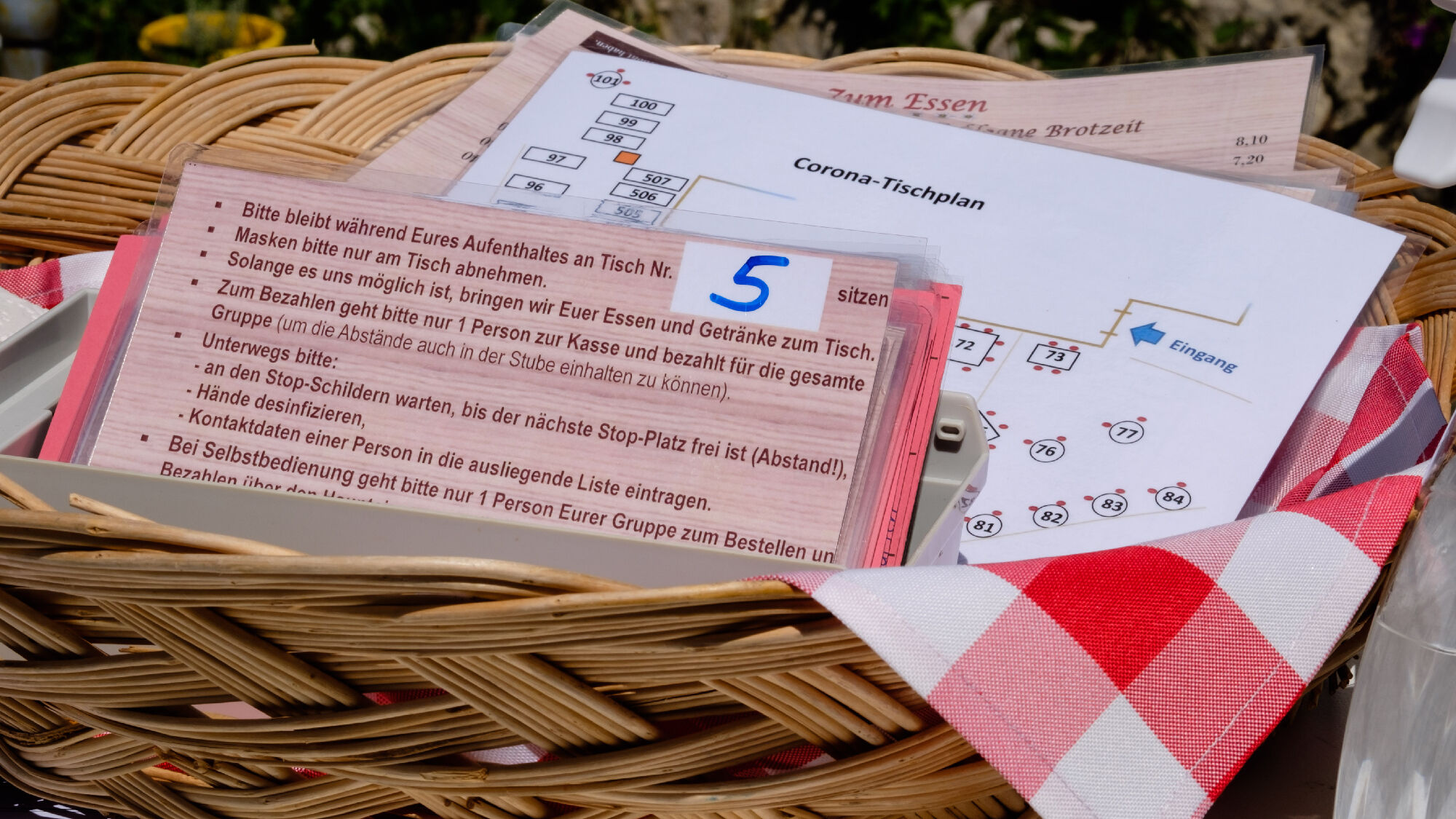 Hüttenregeln auf der Priener Hütte