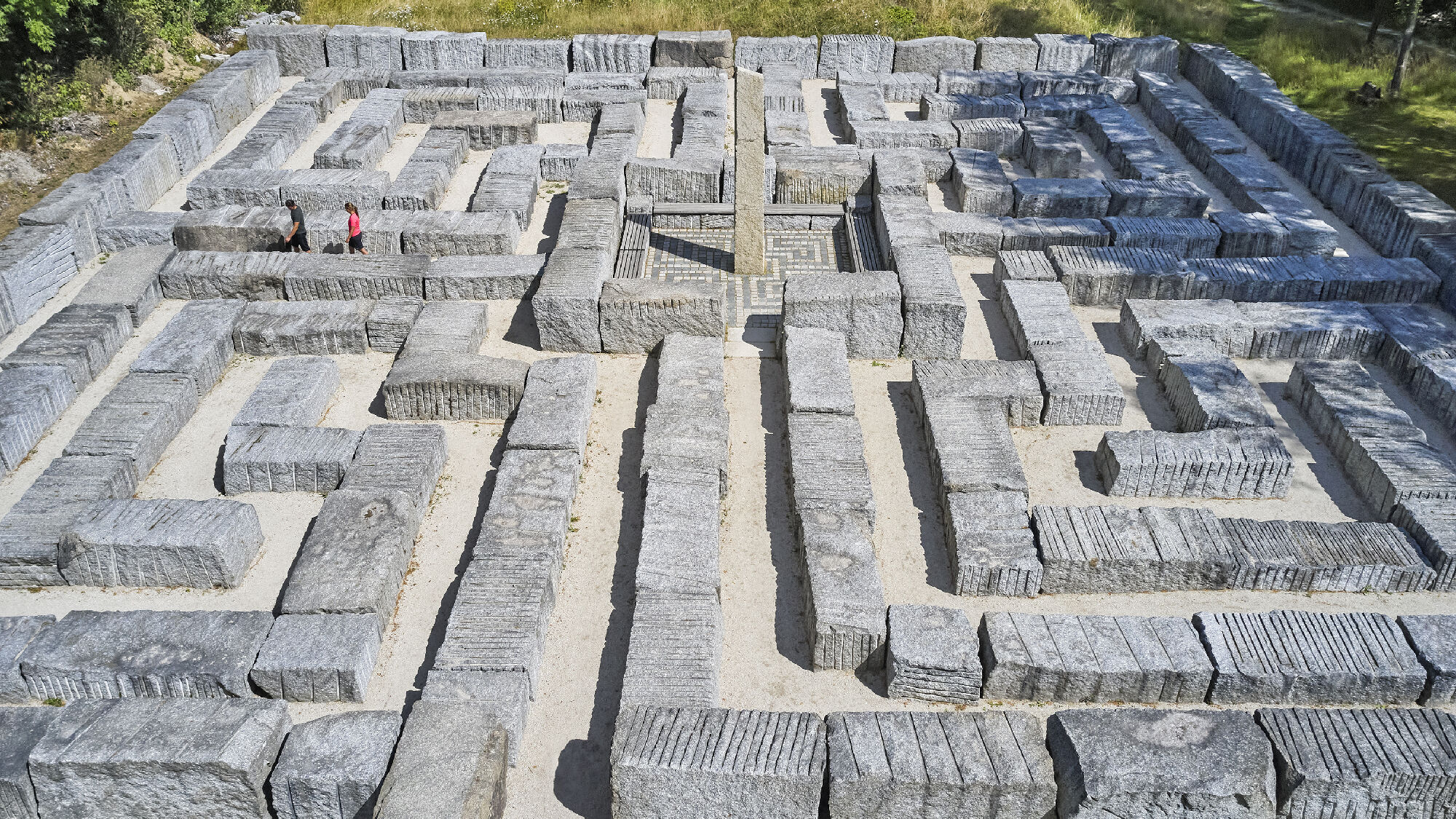 Das Epprechtstein Labyrinth im Fichtelgebirge
