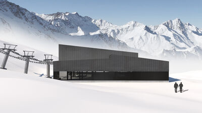 Artikelbild: Neue Weißseejochbahn am Kaunertaler Gletscher