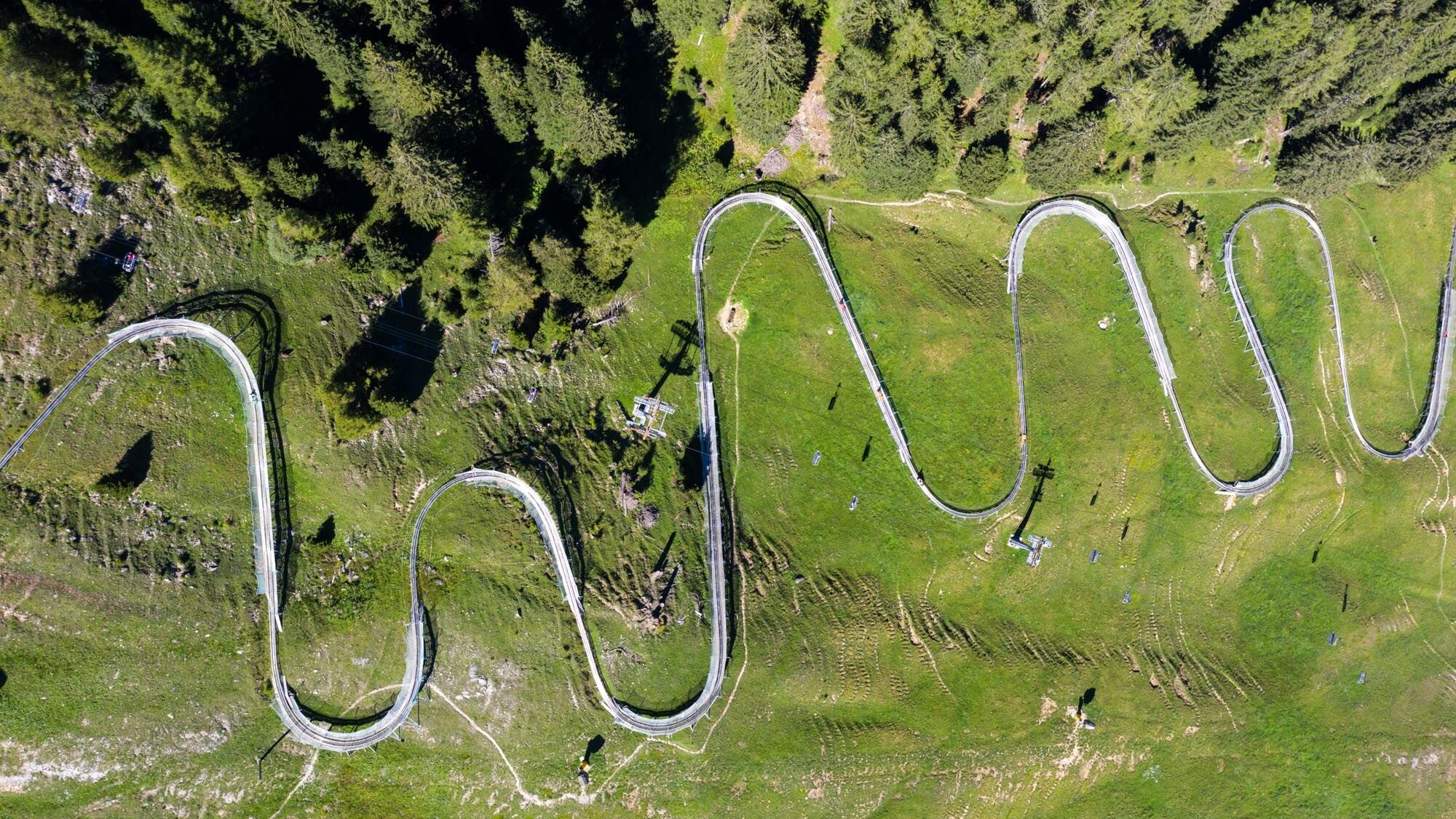 Rodelbahn Pradaschier in Churwalden