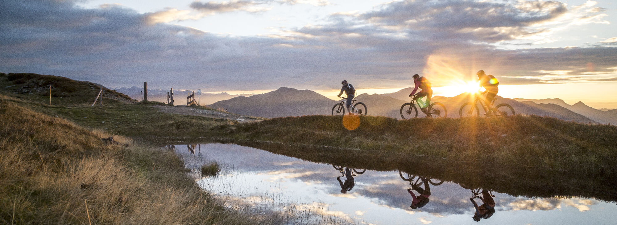 Stimmungsvoll und aktiv unterwegs