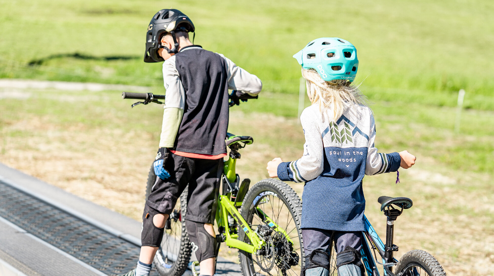 Förderband im Learn to Ride Park Saalbach