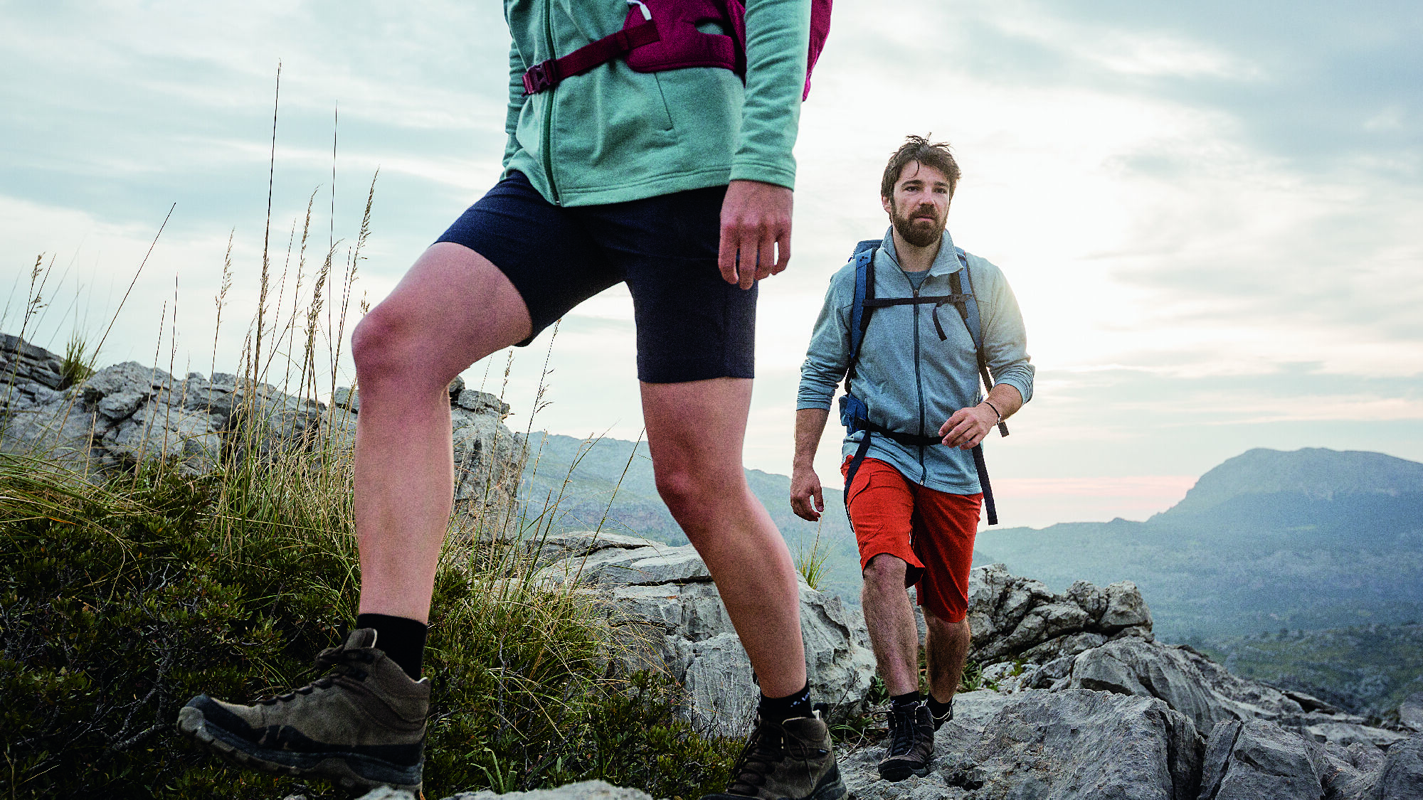 Bei Wanderschuhen spielen die Materialien eine große Rolle