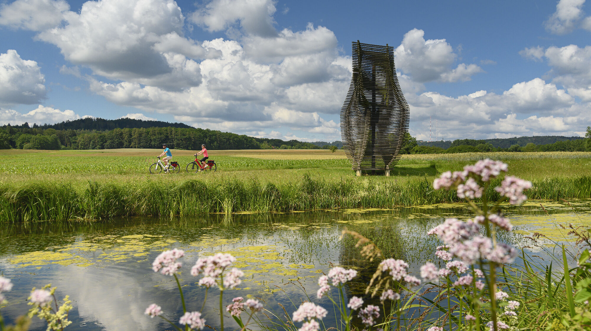Kunst am Radweg Ludwig-Donau-Main-Kanal
