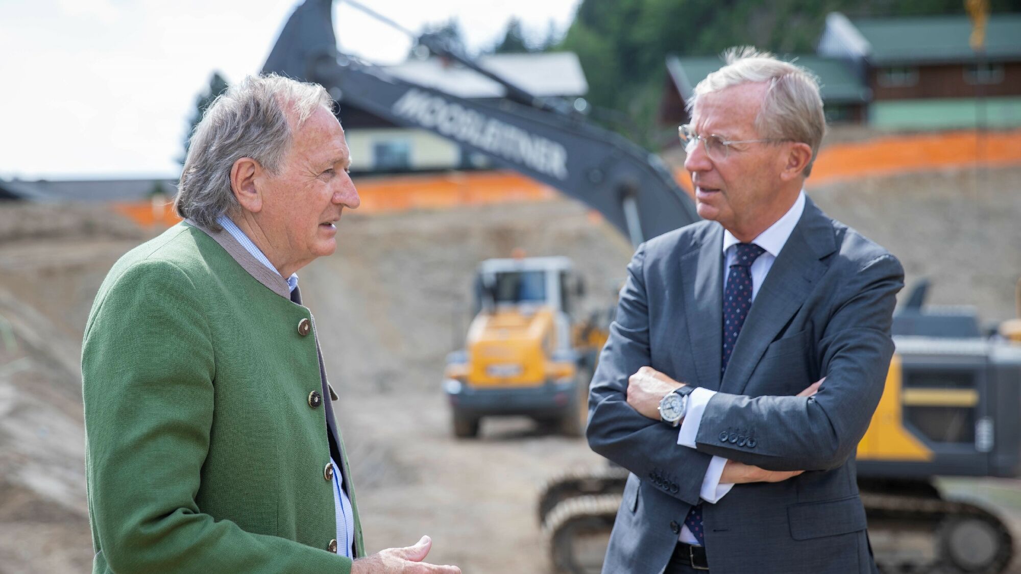 Spatenstich Mooslehenbahn Filzmoos Juni 2021