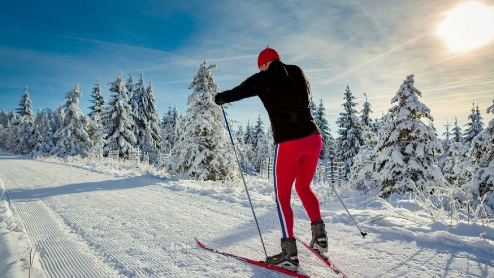 Langlauf kann genauso spaßig sein wie Downhill! 