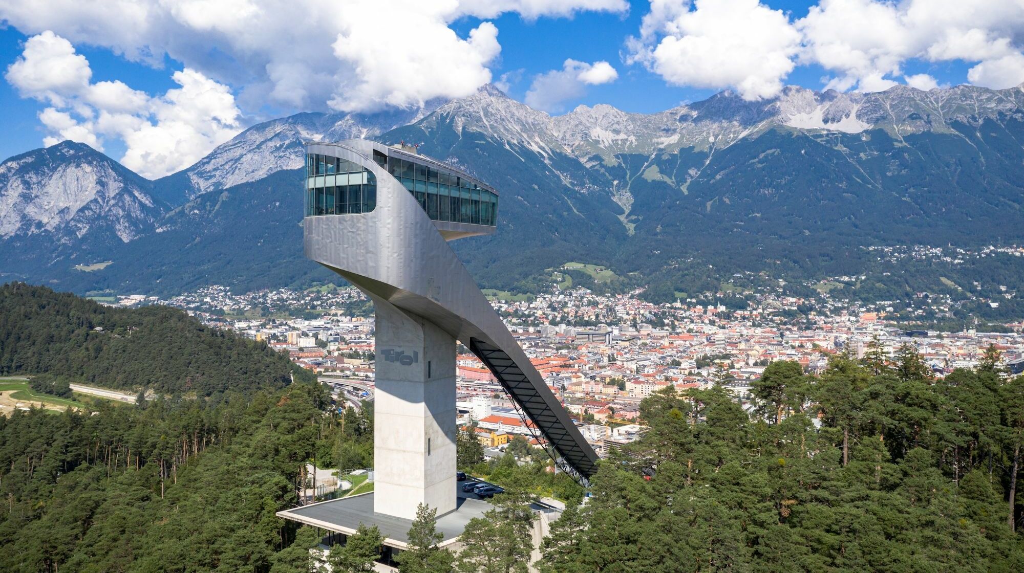 Skisprungschanze am Bergisel Innsbruck