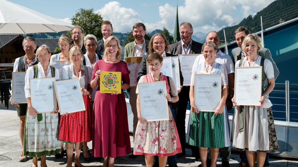 13 Beherbergungsbetriebe, das Europäische Forum Alpbach und das Congress Centrum Alpbach wurden ausg