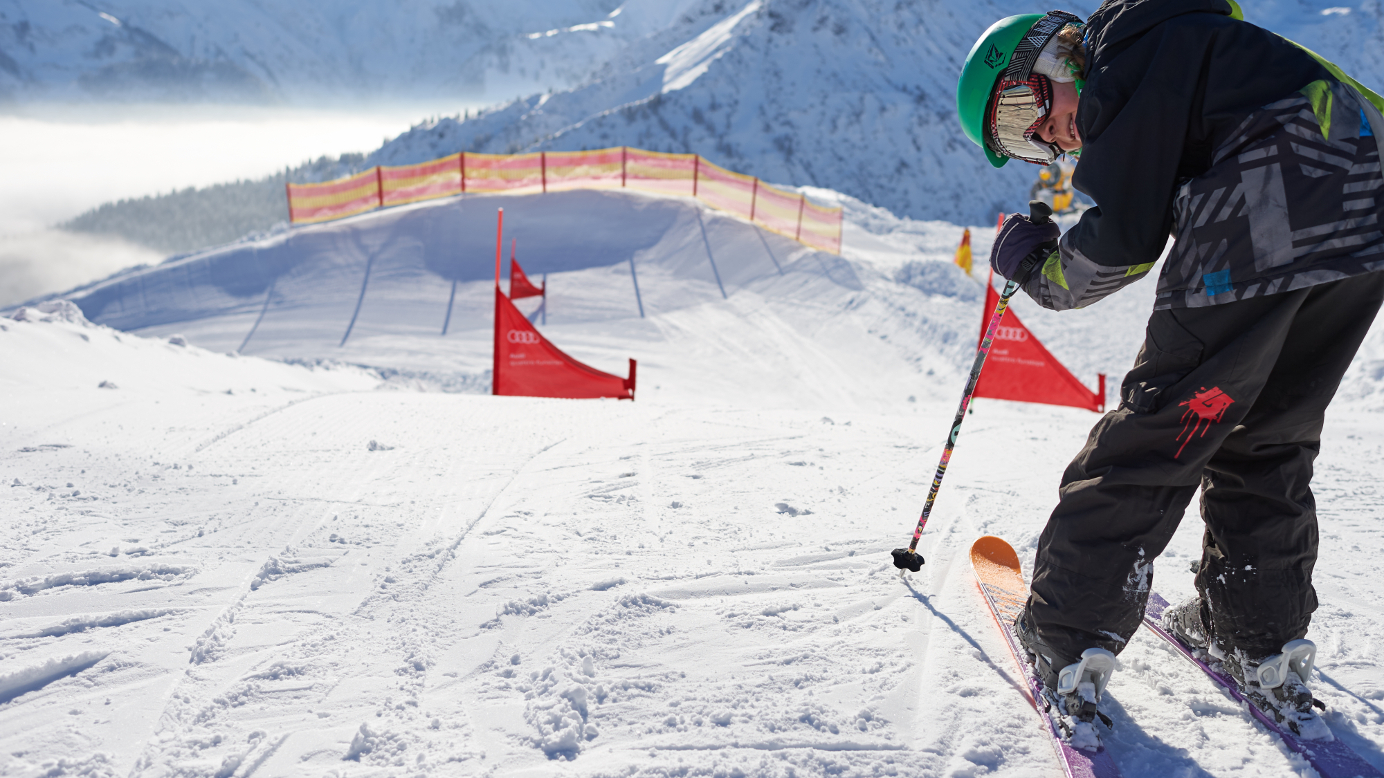 Funslope in der Skiregion Oberstdorf-Kleinwalsertal