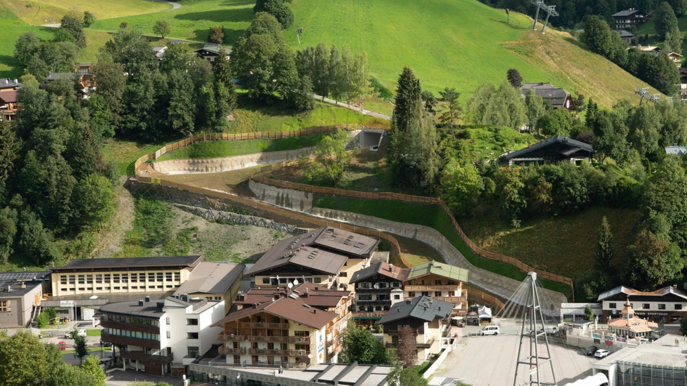 Neue Skiverbindung vom Bernkogel (Piste 146) zum A1+A2 Schattberg X-press