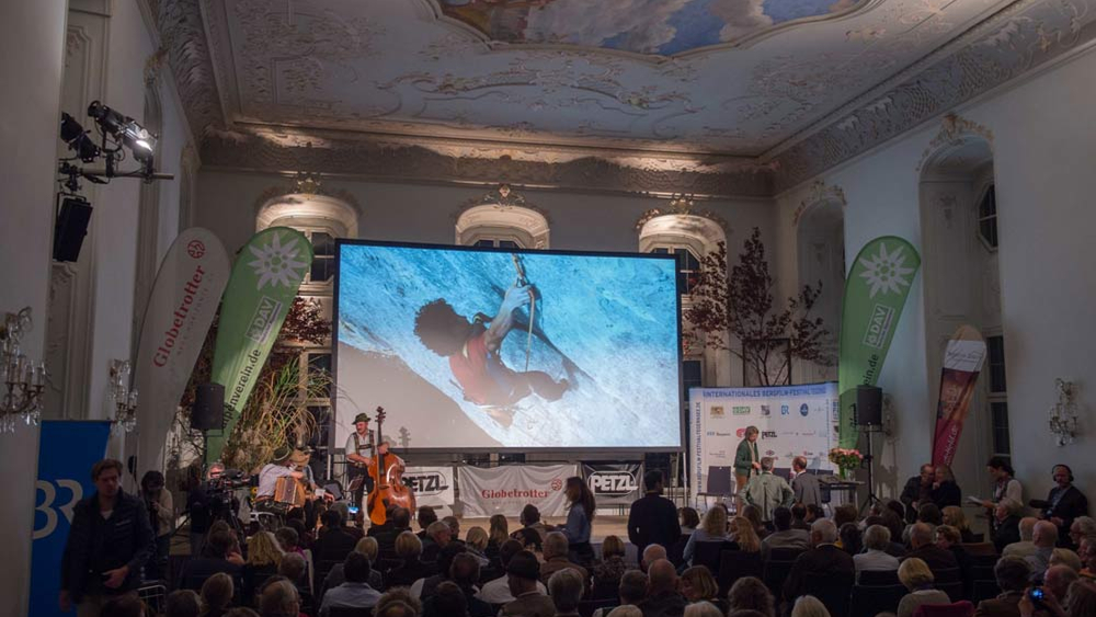 Filmvorführung im Barocksaal