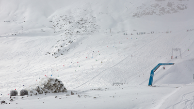 Artikelbild: Bilderserie: Neuschnee und Sonne am Kaunertaler Gletscher (13. Oktober 2021)