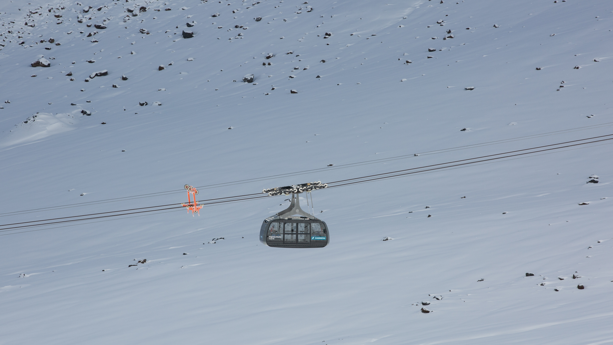 Die 2019 eröffnete Falginjochbahn