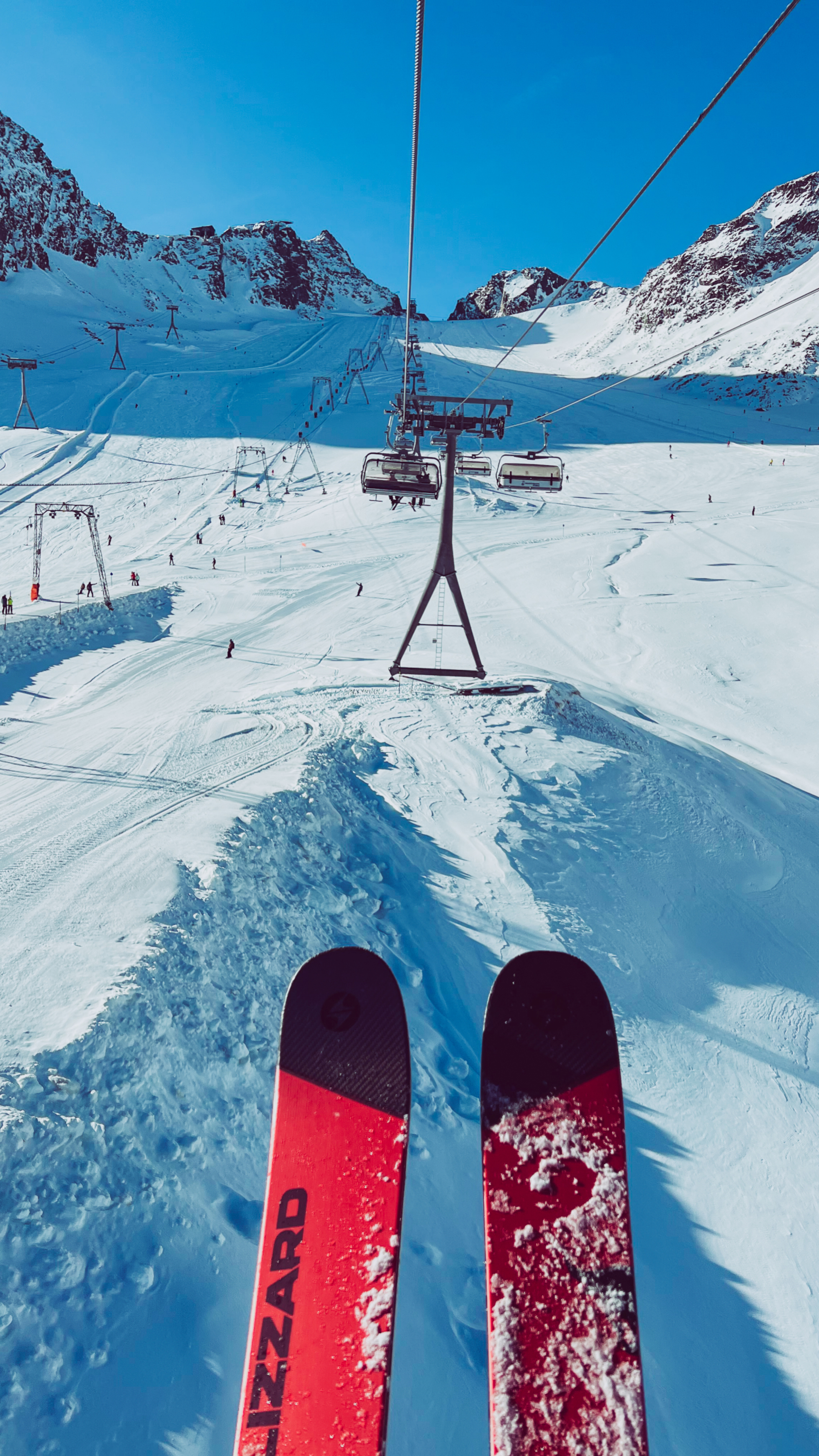 Kaiserwetter, super Schnee, was willst du mehr...?