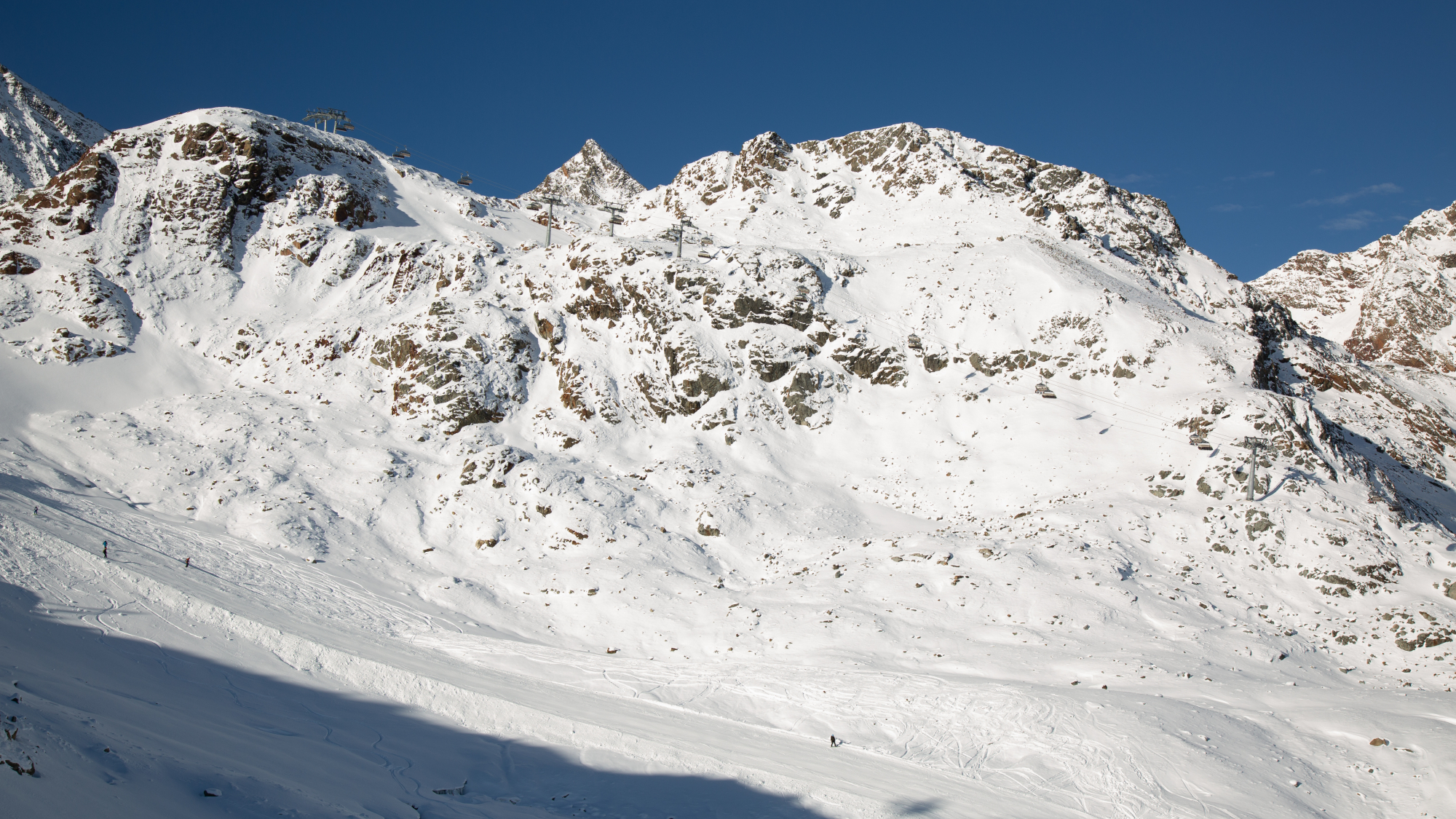 Piste in Richtung Gamsgarten