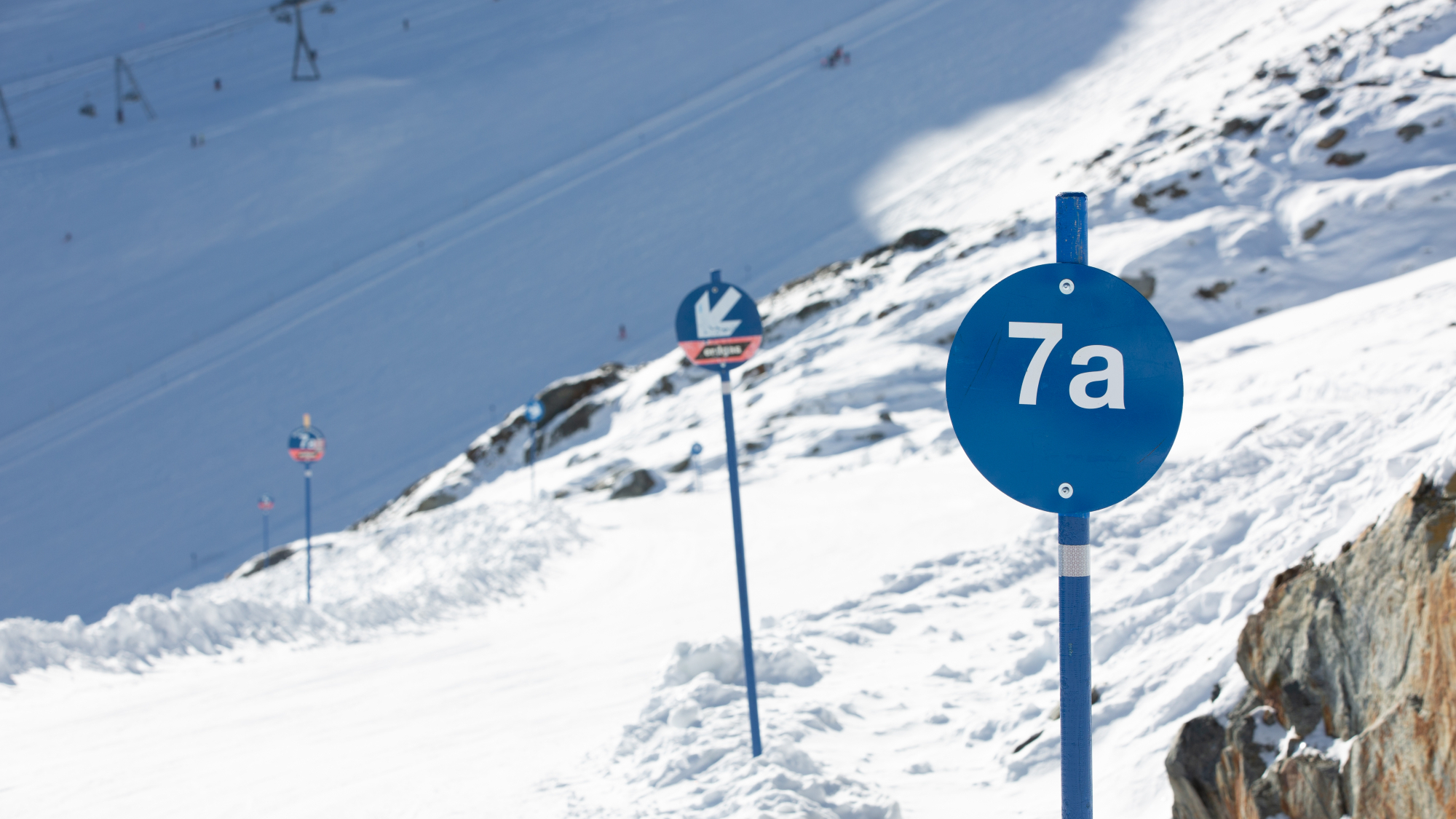 Piste 7a vom Rotadl Richtung Eisgrat