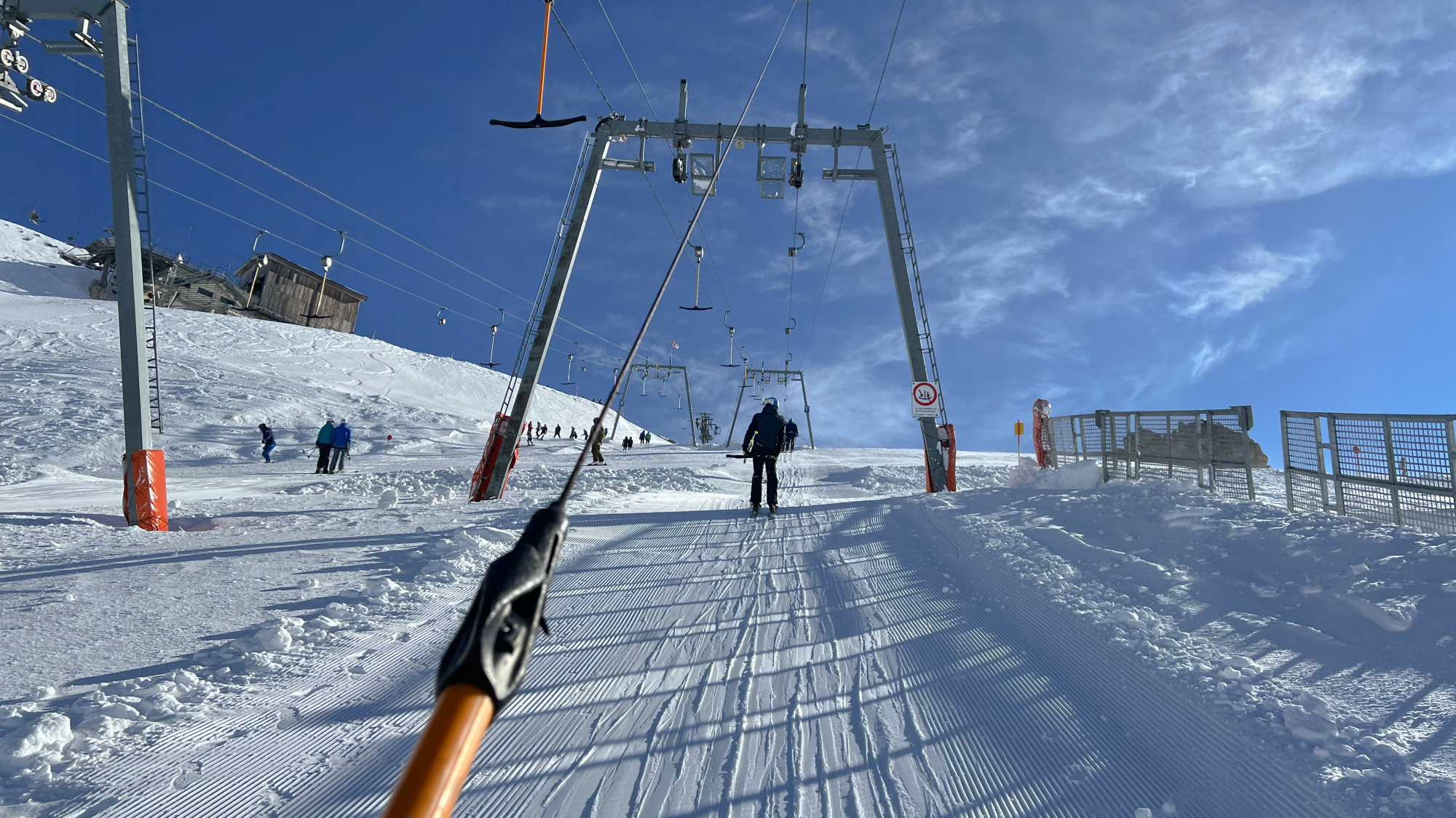 Winterliche Verhältnisse im Oktober am Hintertuxer