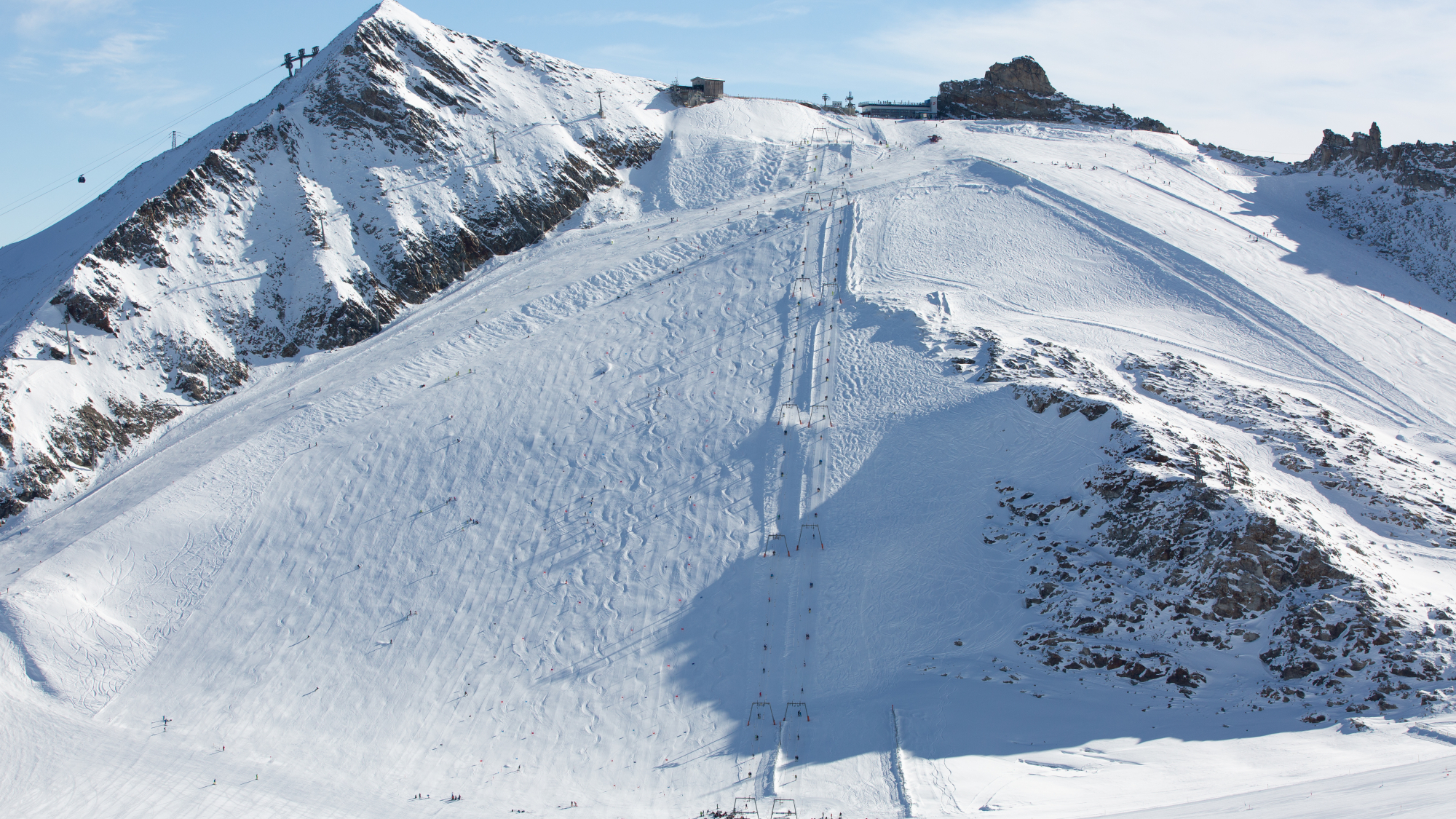 Gefrorene Wand Hintertuxer Gletscher