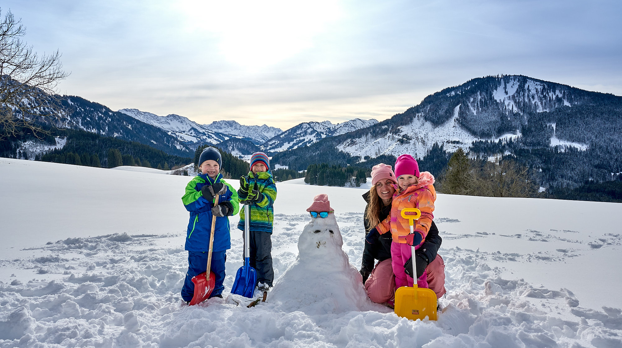 Familienspaß im Winter