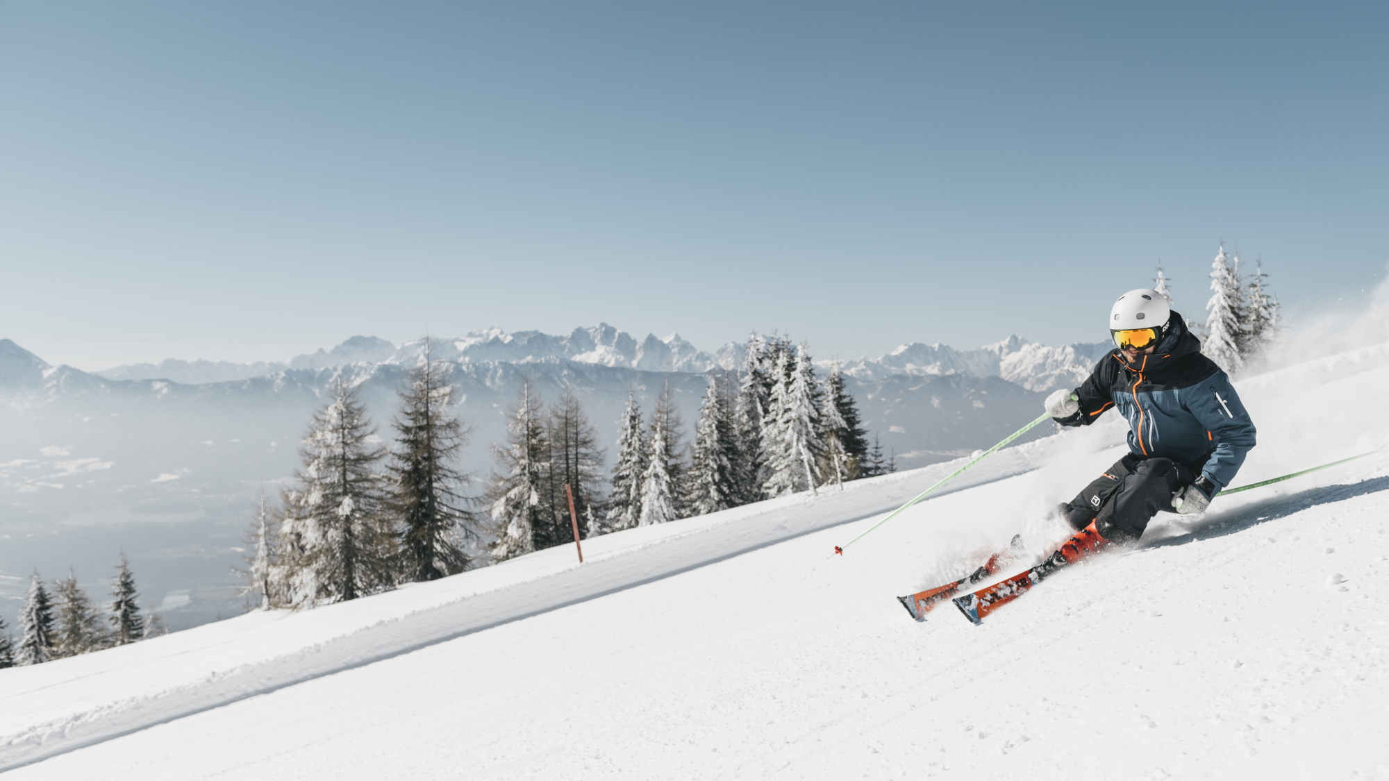 Skifahren im Winterparadies Gerlitzen